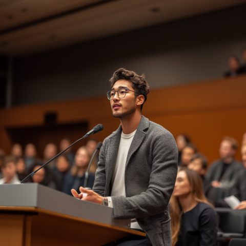 Student academic speech